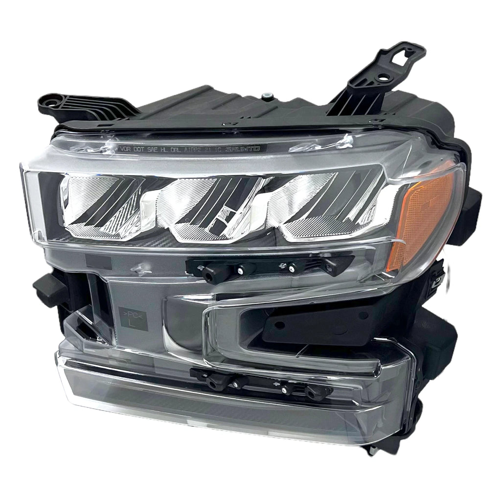 Full LED Headlight for Silverado 1500 (2019–2022) LH, LED DRL (w/o AFS)