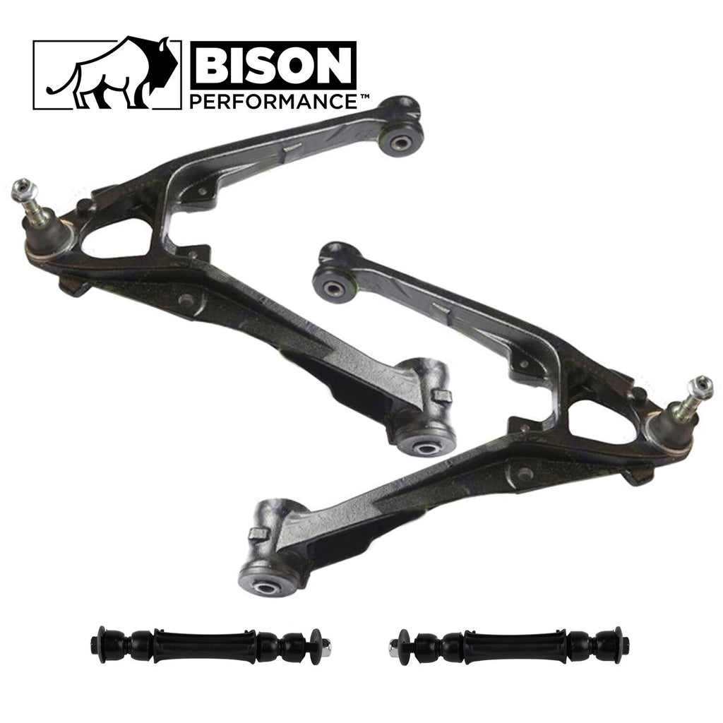 Set of 4 Front Lower Control Arms & Sway Bar Kit for Chevy GMC