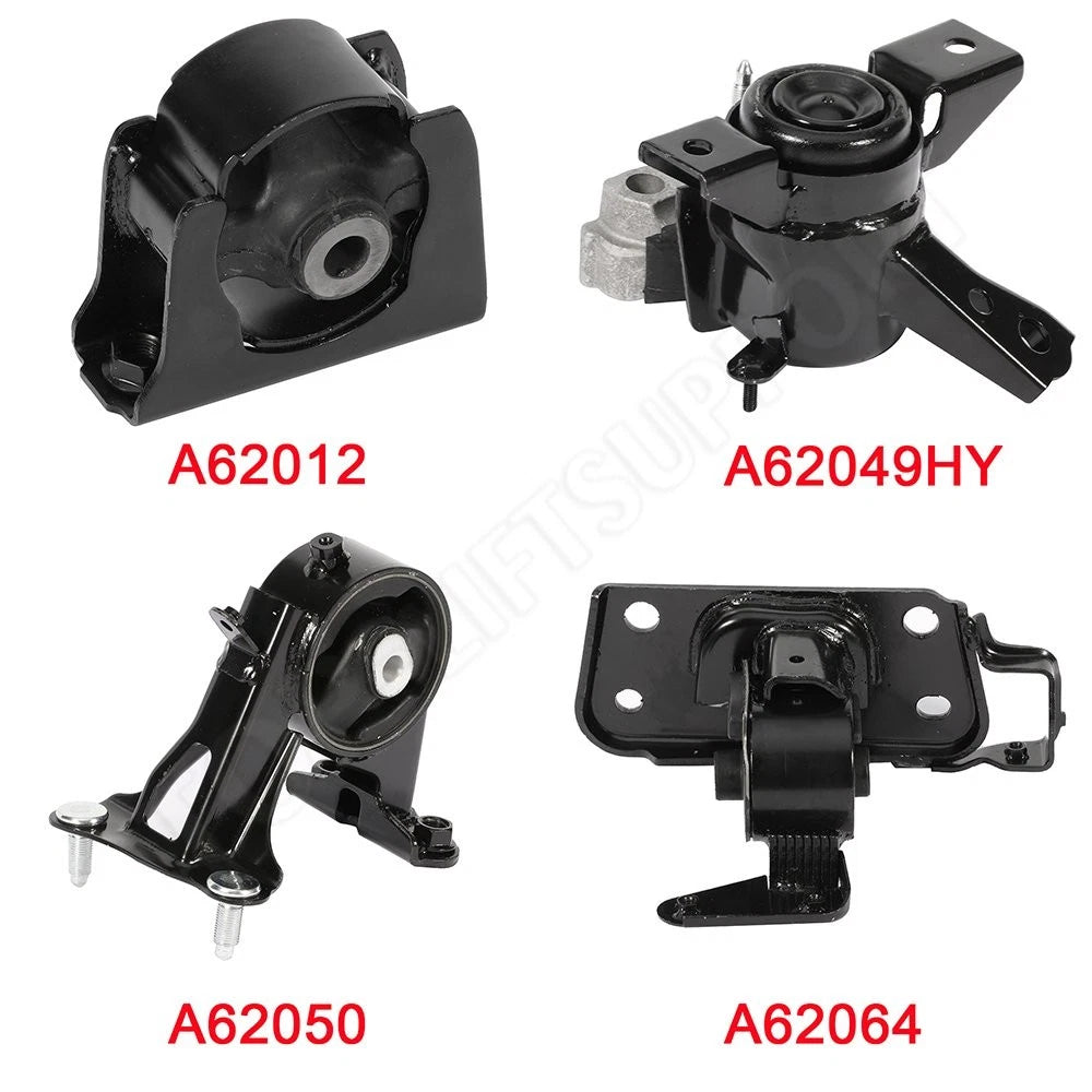 Set of 4 Engine Motor Mounts for 2008 Toyota RAV4