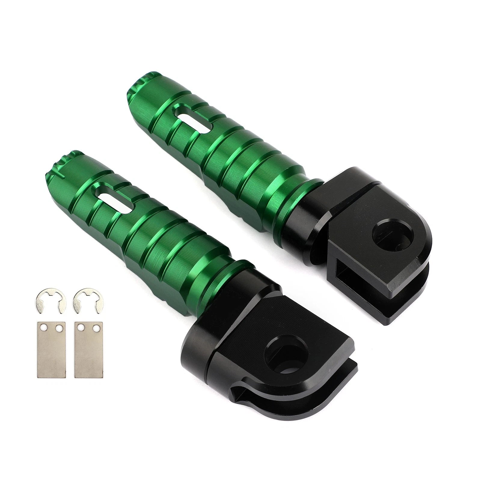 Front Footrests Foot Pegs for Kawasaki Z300/Z400/Z650/Z800/Z900/Z1000