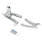 Chrome Floorboard Footboards Bracket for Harley Softail Deluxe (2018–2025)
