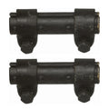 2X Steering Tie Rod End Adjusting Sleeve for Dodge D250 D350 (1989–1993)