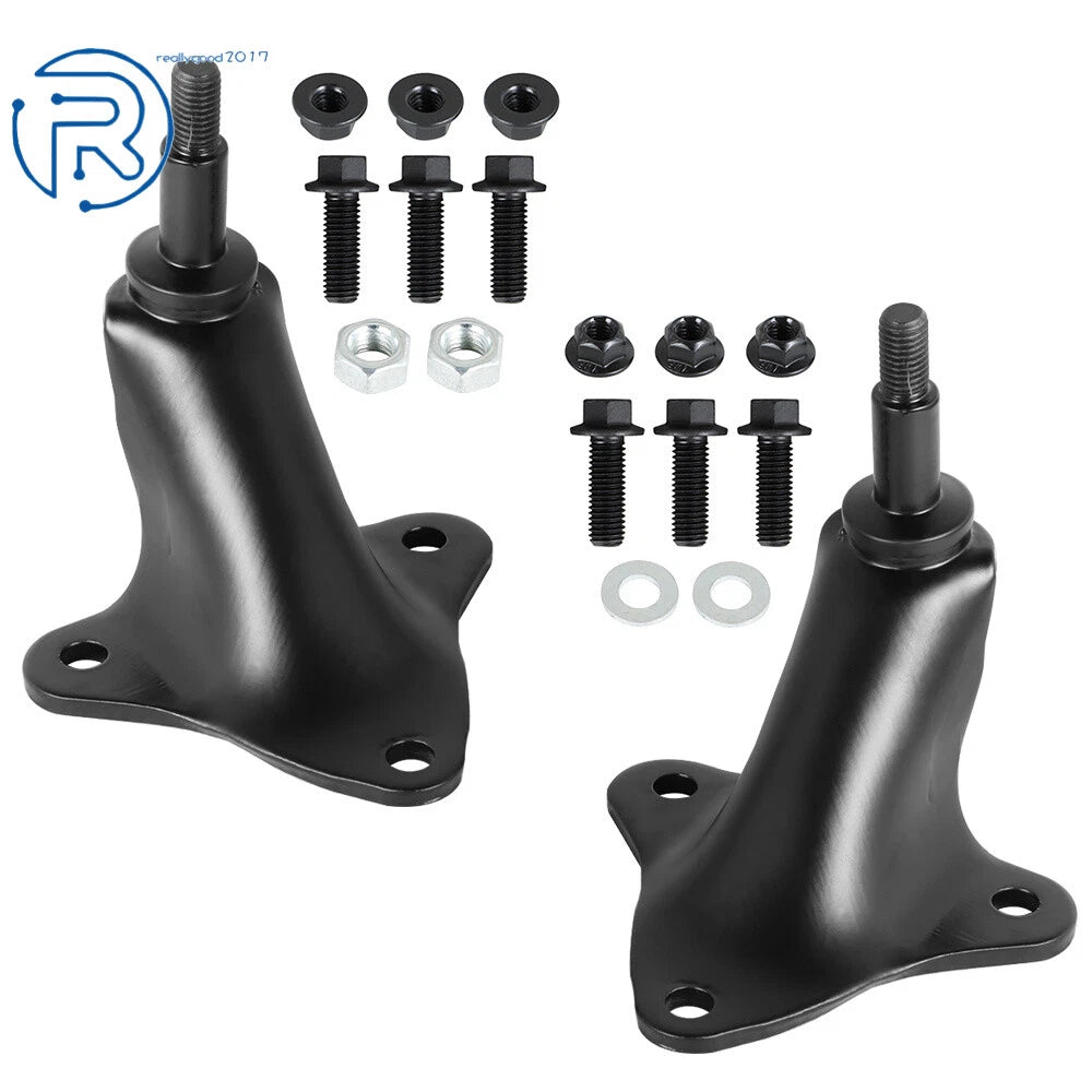 Set of 2 Rear Upper Shock Mount Brackets for Ford F250 F350 (1980–1996)