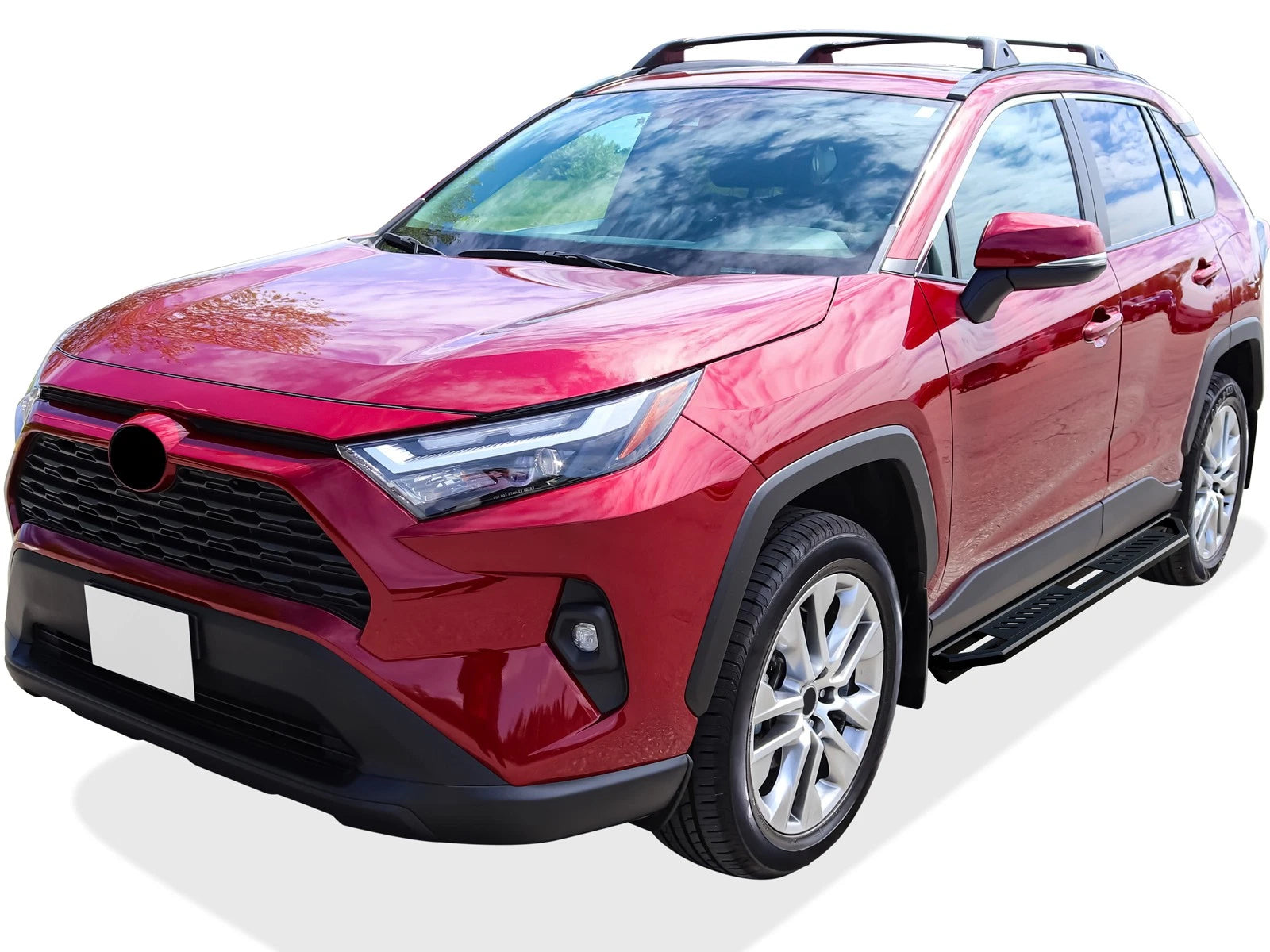 Side Armor for Toyota RAV4 (2019-2025) - 6.5" Wide Square Tube