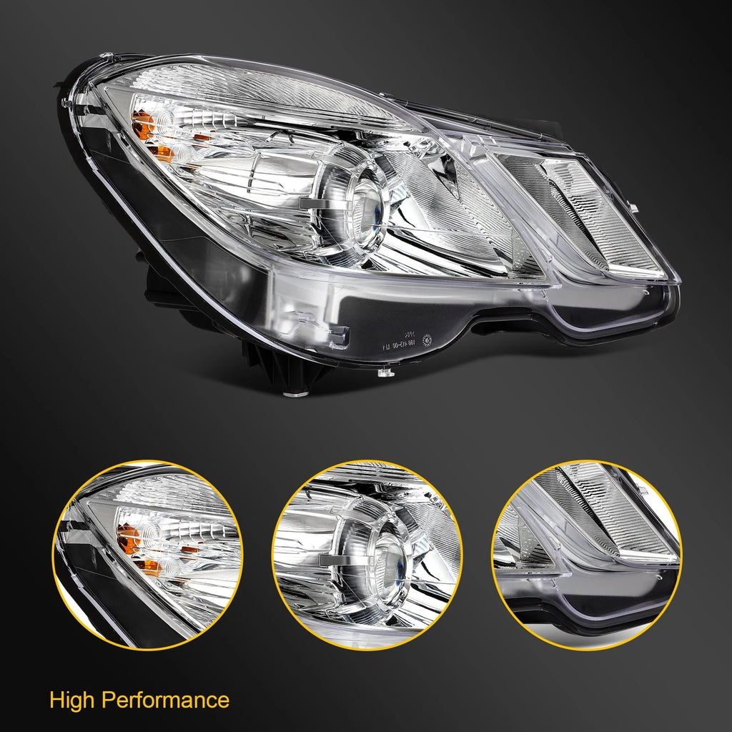 Right Side Headlight Assembly for Mercedes-Benz E550 (2010–2013)