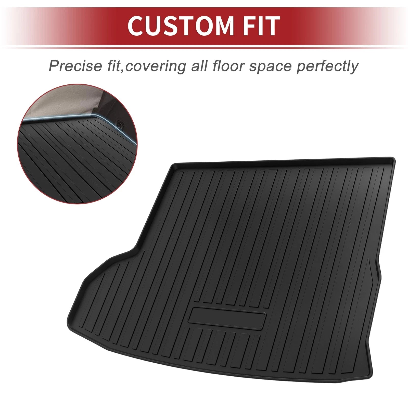 Cargo Liner Rear Trunk Mat for Toyota Highlander (2015–2021) TPE 1 Pc