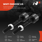 2X Inner Side Tie Rod End for Honda Civic CRX (1988–1991)