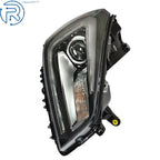 Halogen w/LED Tube Black Projector Headlight for GMC Acadia (2013–2016) Right