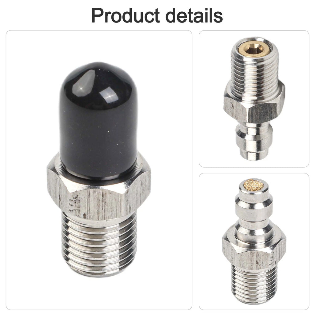 Quick Connect Valve for Outdoor Use - Stainless Steel & Copper with Filter