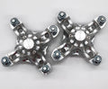 Set of 2 Billet Front Wheel Hubs for Honda TRX 400EX 450R 450ER (2006–Present)