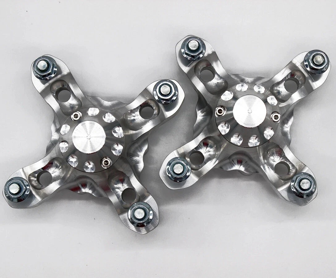 Set of 2 Billet Front Wheel Hubs for Honda TRX 400EX 450R 450ER (2006–Present)