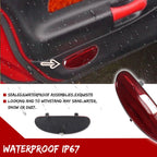 Red Lens Door Panel Reflector for Corvette C5 (1997–2004)