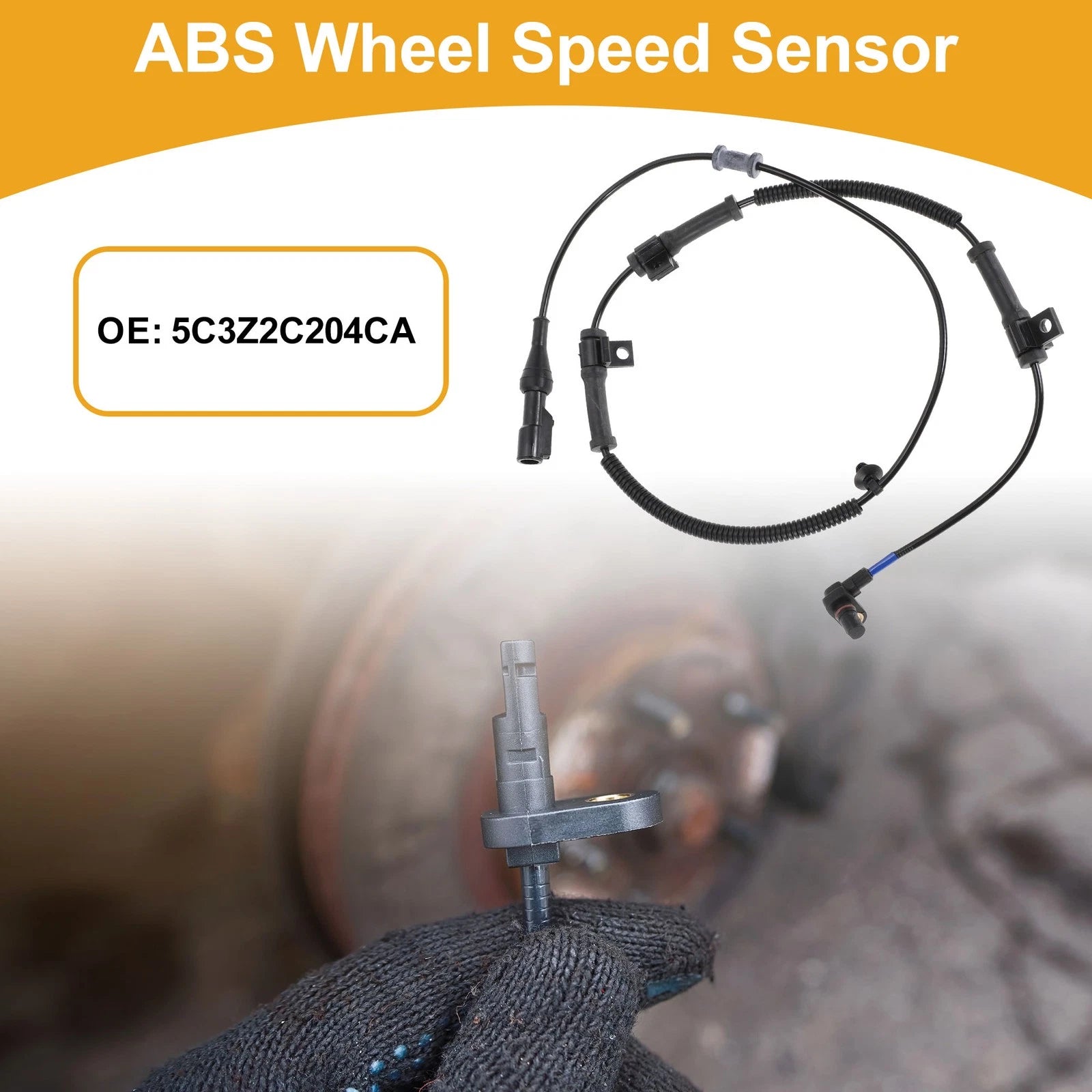 ABS Wheel Speed Sensor No. 5C3Z2C204CA for Ford F-450 Super Duty (2005–2007)