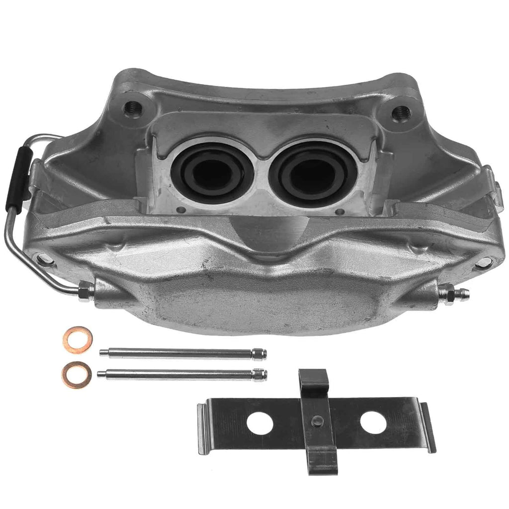 2X Front Disc Brake Calipers w/ 4 Pistons for Ford Mustang (2007–2014)