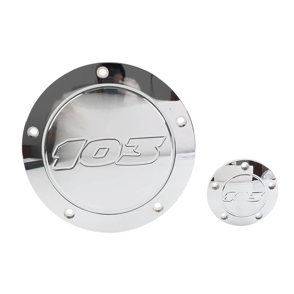 Chrome Timing Cover for Harley Dyna Softail Touring (1999–2017)