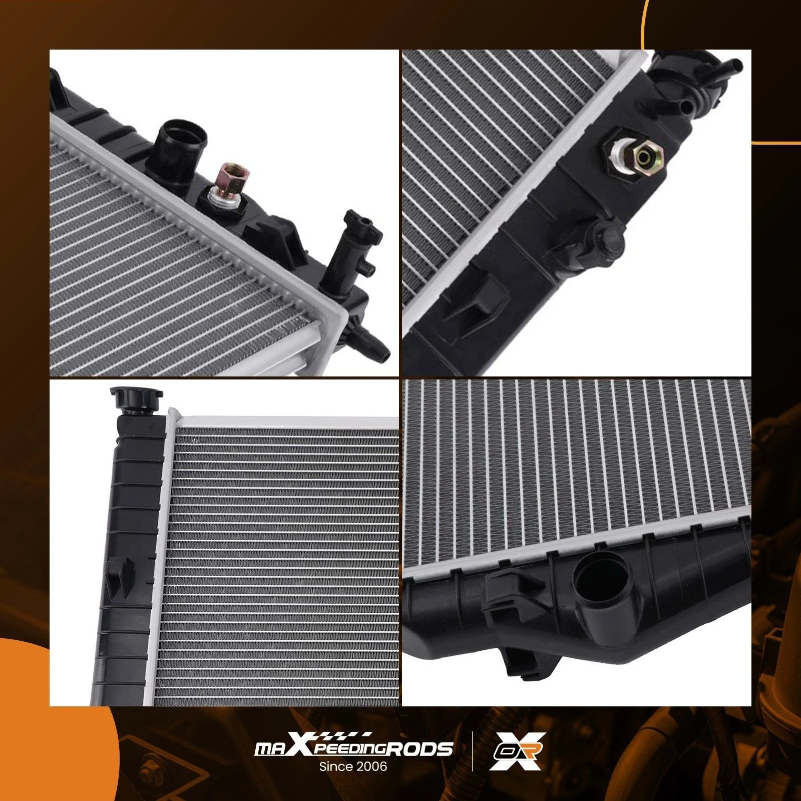 Aluminum Cooling Radiator for Chevrolet Camaro (1993-2002)
