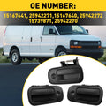 Exterior Door Handle Set for Chevy Express/GMC Savana Van (1996–2009)