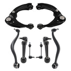 Set of 8 Front Upper Lower Control Arm Ball Joint Sway Bar Link for Fusion MKZ (2007–2010)
