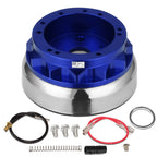 6-Bolt Hub Adapter for Ford Fairlane Mustang (1965–1969) Blue Aluminum