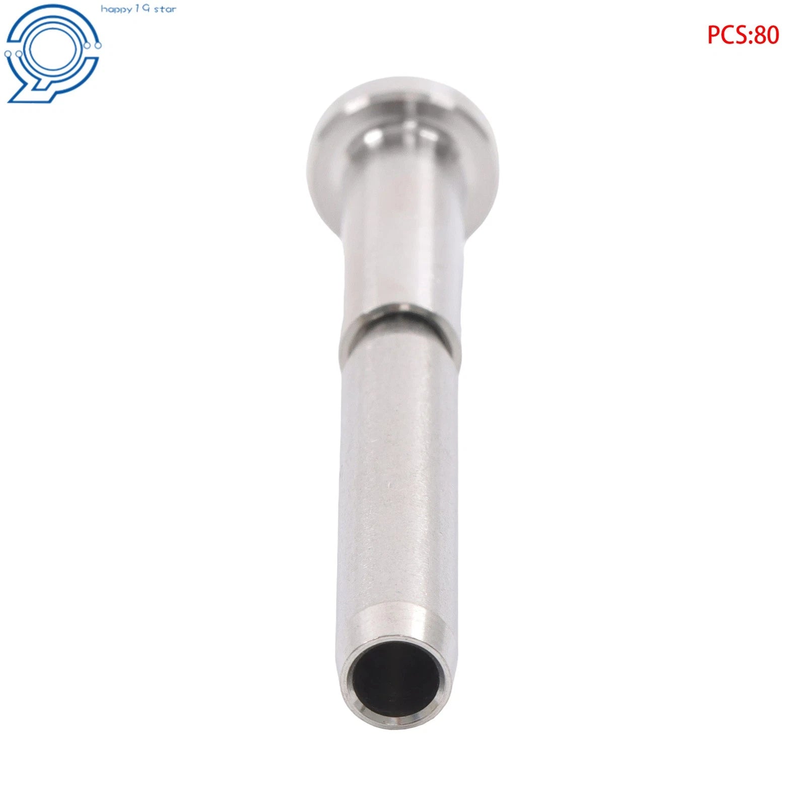 80Pcs 3/16" T316 Crimp Swage Stud & Receiver Kit for Wood/Metal Post