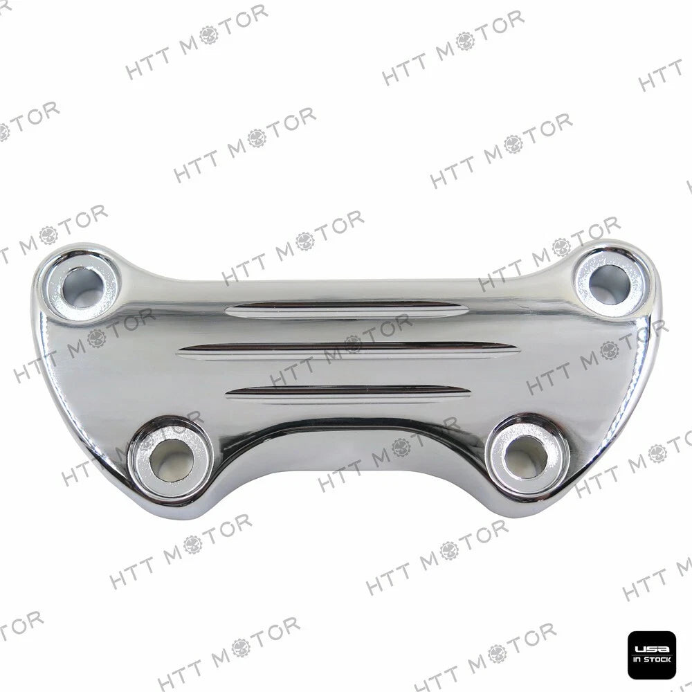 Smooth Groove Handlebar Clamp for Harley XL FX FXR Dyna Softail (1974–2006)