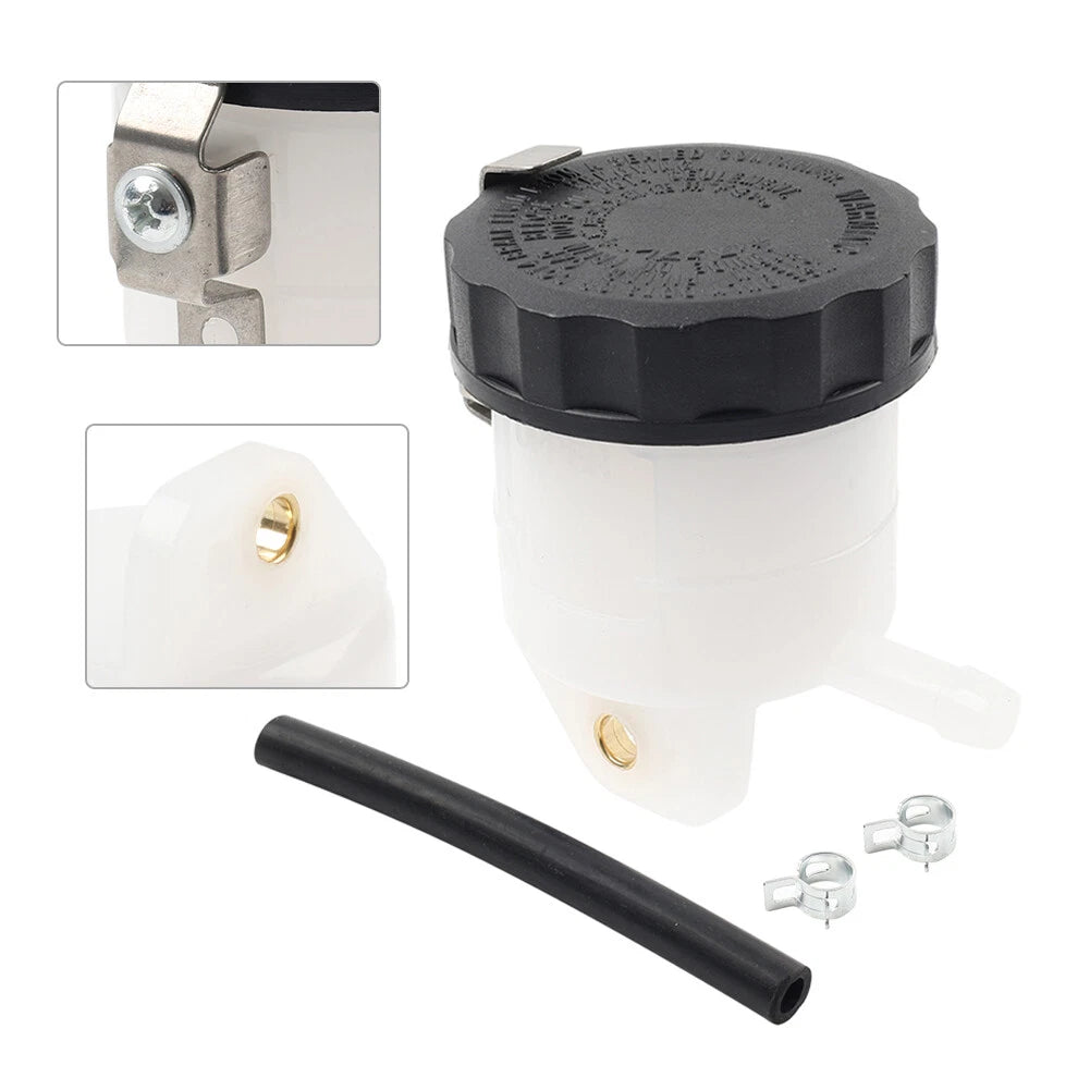 Brake Master Cylinder Fluid Reservoir Tank for Kawasaki ZX6R 2009–2020, ZX10R 2008–2020, ZX14R 2006–2020, Ninja 1000 2011–2020