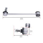 Pair Rear Sway Bar Stabilizer Links for Jeep Wrangler (2007–2020) 1-2.5" Lift