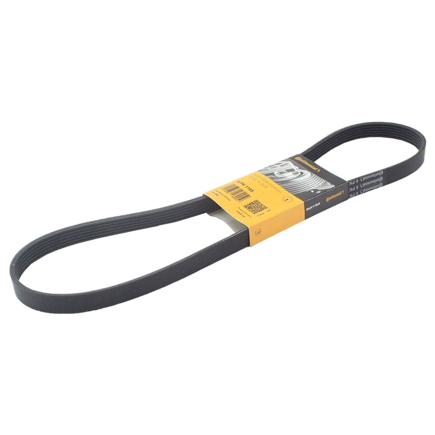 Serpentine Belt 6PK1165 for Continental Automotive