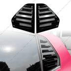 Rear Side Window Glass Louver Shutter Vent Cover for Golf Mk8 Hatchback (2021–24)