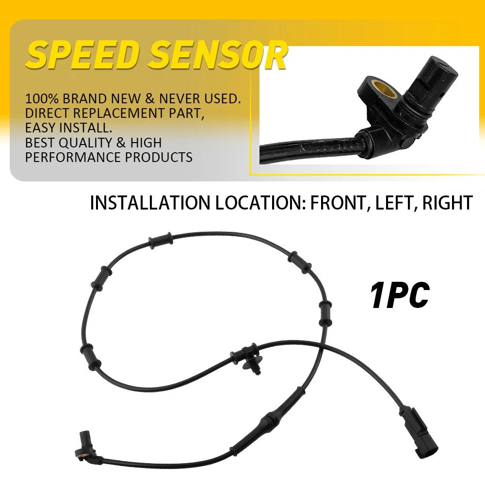 1X ABS Wheel Speed Sensor for Dodge Ram 1500 2500 3500 4WD (2006–2008) 5S8491 EXV