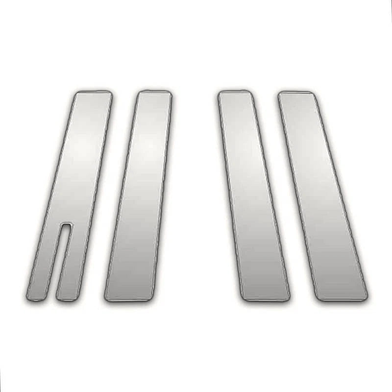 4Pc Chrome Pillar Post Covers for Lincoln Aviator (2004–2009)
