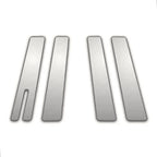 4Pc Chrome Pillar Post Covers for Lincoln Aviator (2004–2009)