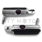 Skull Footpegs for Kawasaki Vulcan 900 Classic & Suzuki Boulevard M95