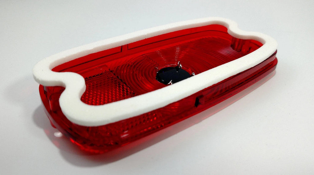 Tail Light Lenses Replacement Kit for Chevy GMC Fleetside Truck (1960–1966)