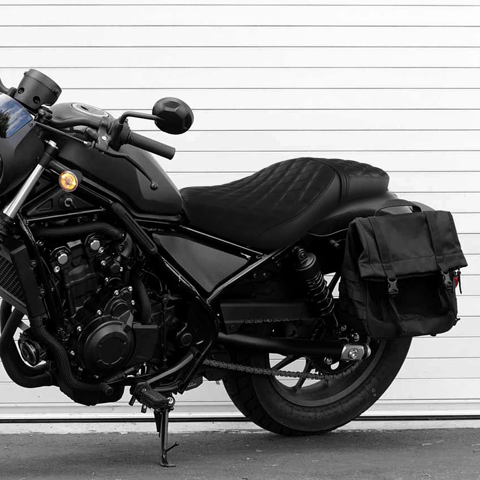 Driver & Passenger Seat for Honda Rebel CMX300/CMX500 (2017-2022) Black