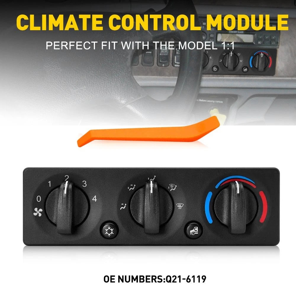A/C Heater Climate Control Module Panel Switch for Peterbilt Truck (H)