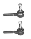 Set of 2 Front Outer Steering Tie Rod Ends for Mercedes W201 (1983–1993)
