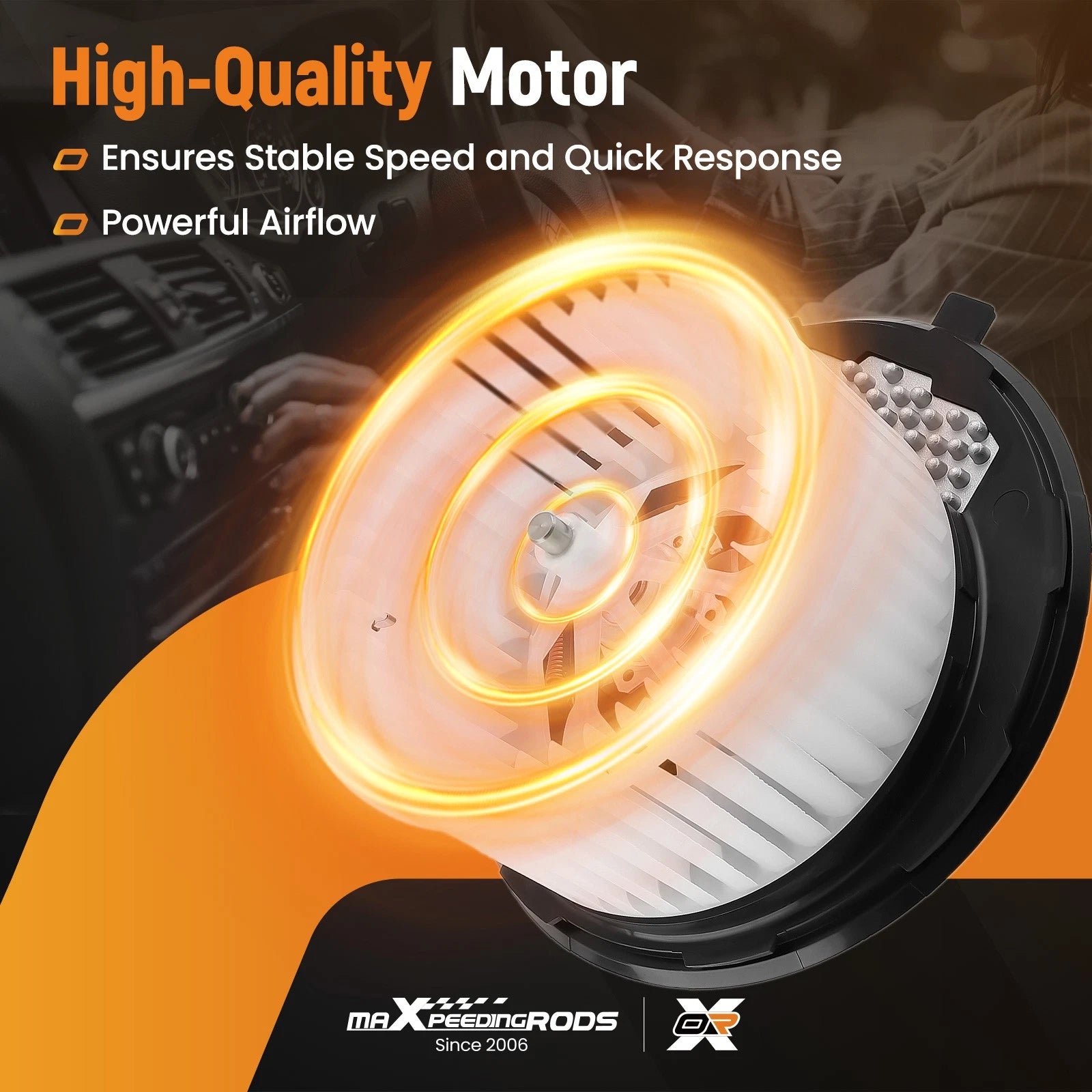 HVAC Blower Motor for Audi A3/TT, VW Jetta/Passat/CC/GTI (2005–2020) 1K1820015