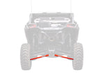 SuperATV Tubed Rear Lower Radius Arms for Can-Am Maverick X3 (2017–2023) - Red