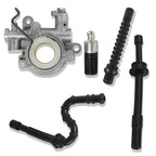 Replacement Oil Pump Worm Gear Spring Fuel Line Filter Kit for 029 MS310