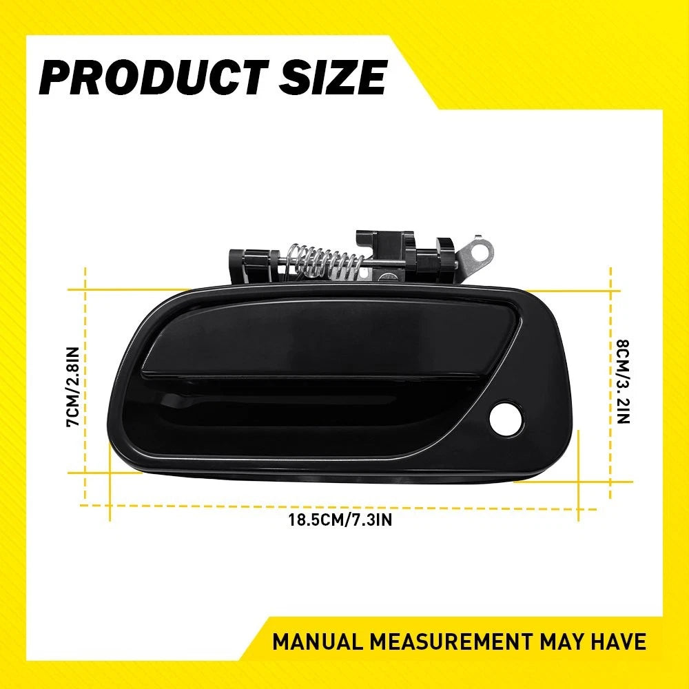 Textured Black Left Outer Door Handle for Toyota T100 (1993–1998)