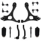 14 Pcs Front Lower Control Arm Ball Joint Sway Link Tie Rod for Honda Civic (2006)