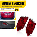 Set of 2 Rear Bumper Light Reflectors for Toyota RAV4 (2013–2015)