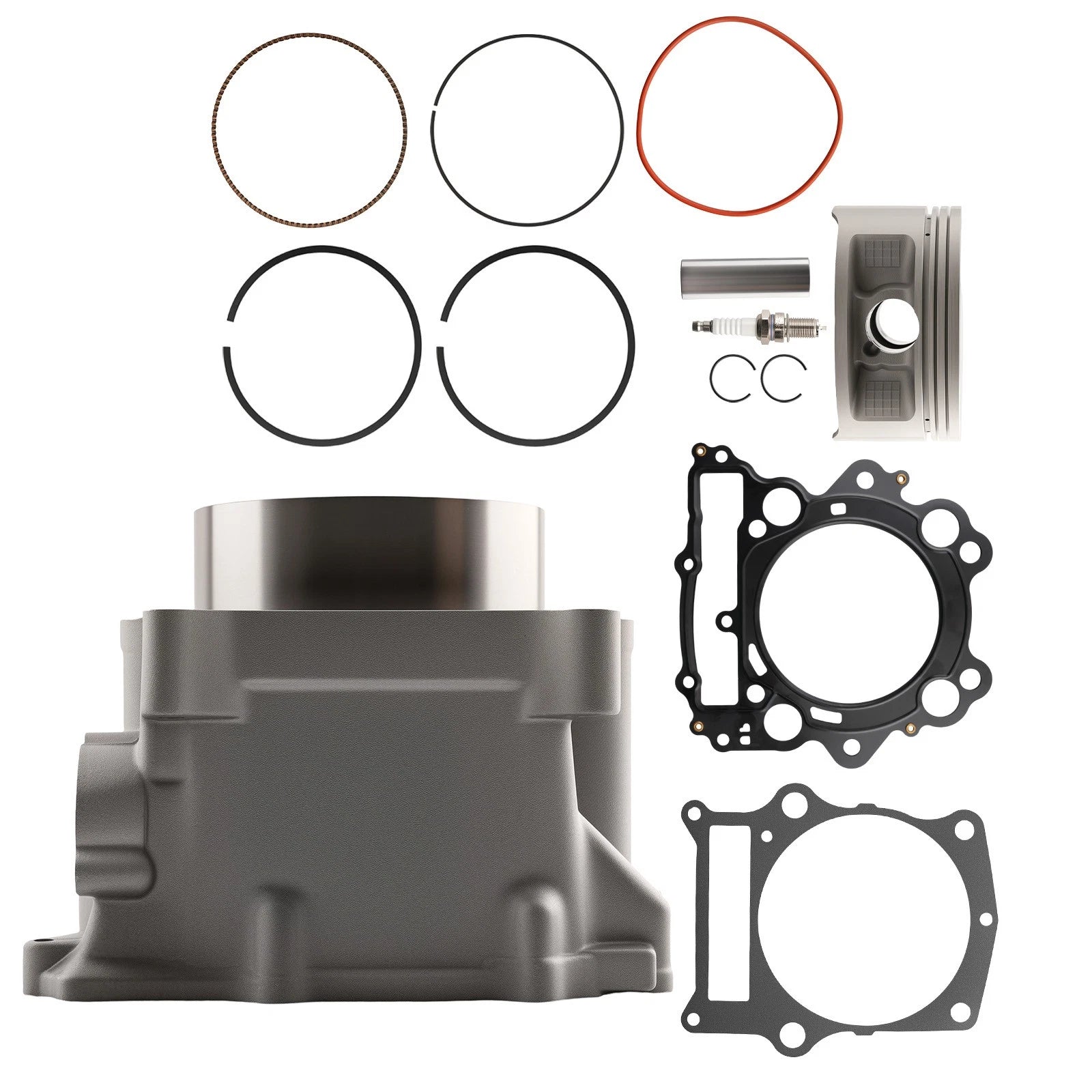 Cylinder Piston Gasket Kit for Yamaha Grizzly Raptor Rhino 660 (2002–2008)