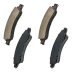 Front Ceramic Brake Pads for Cadillac Escalade ESV and Chevy Silverado Sierra Yukon XL (2015–2020)