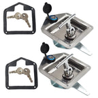 Trailer Door Latch T-Handle Lock for Camper RV Truck