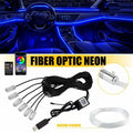 LED Car Interior Strip Light Kit for Universal Vehicles (APP-Control)