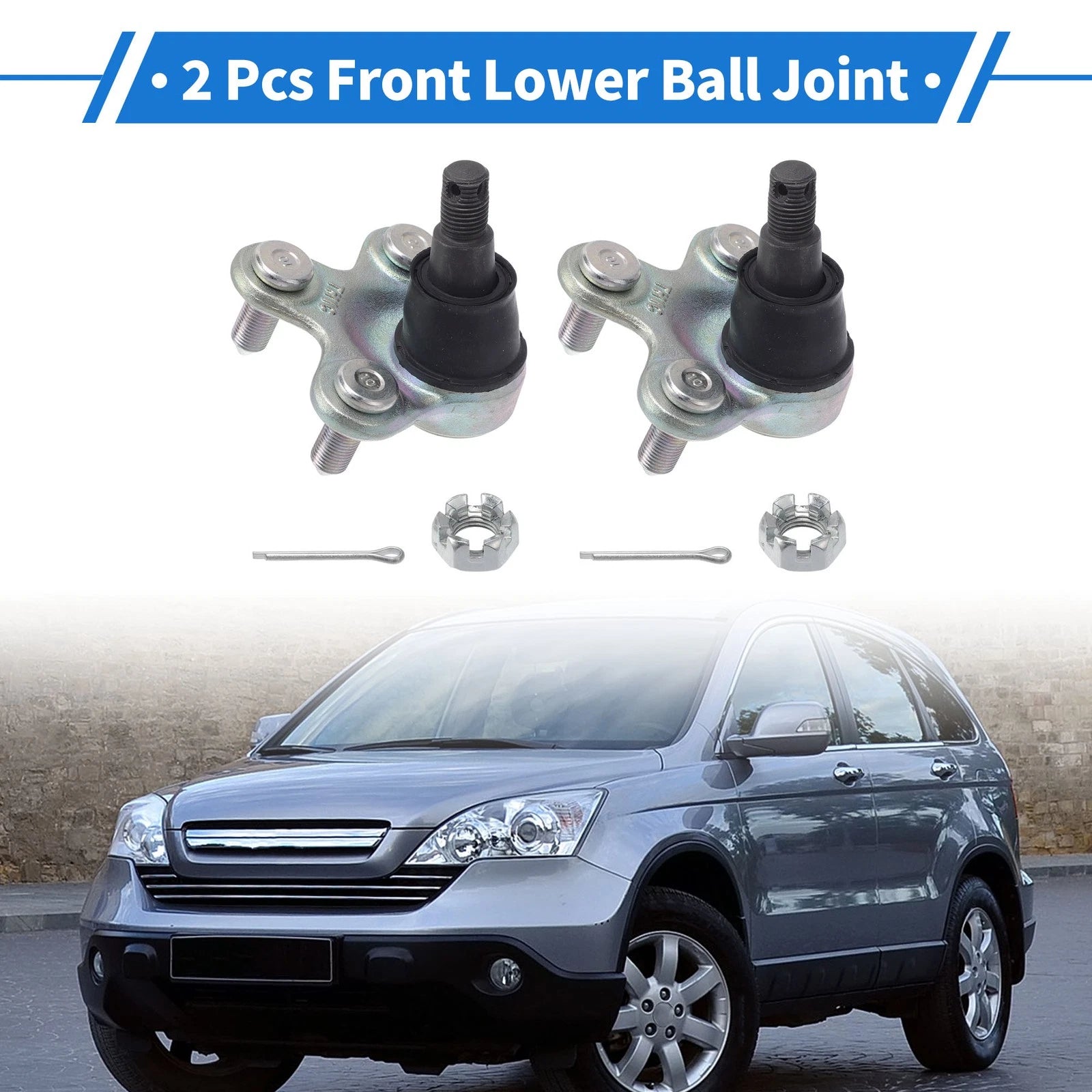 2 Pc Front Lower Ball Joints for Honda CR-V (2017–2022) No. 51220TMJT51