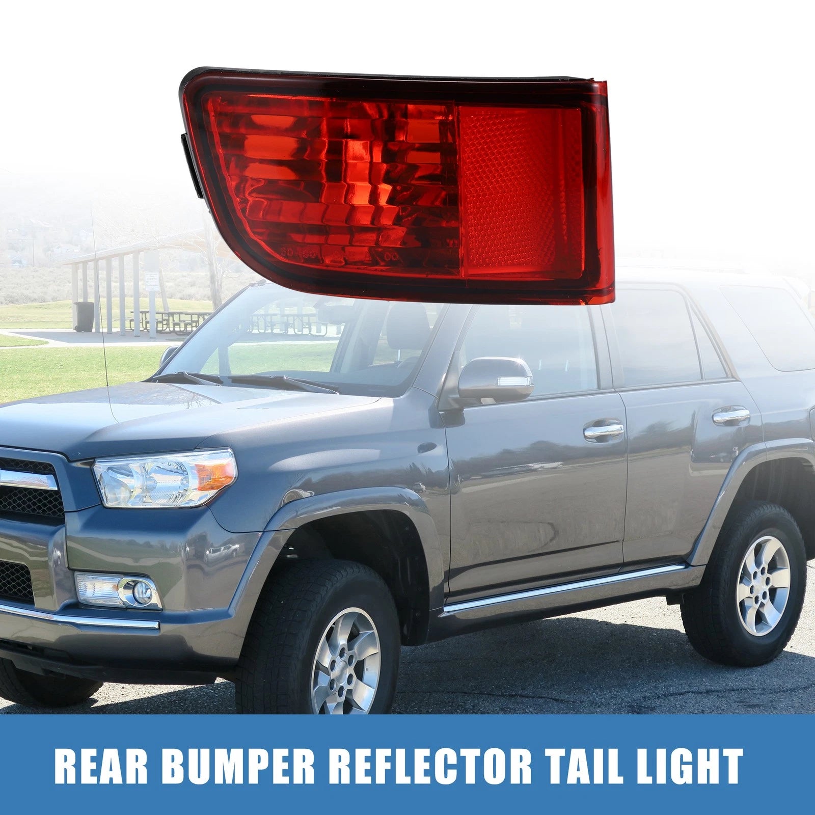Left Side Rear Bumper Reflector Tail Light for Toyota 4Runner (2003–2005)