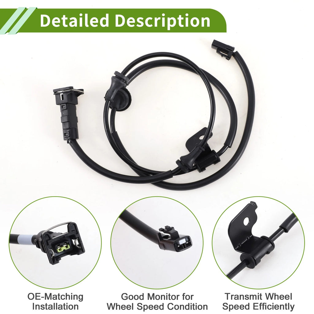 ABS Wheel Speed Sensor No. 91920B2100 for Kia Soul (2014–2019)